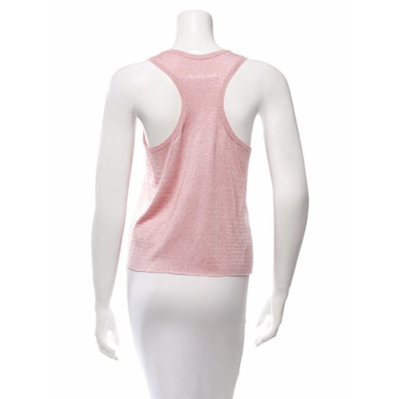 NWT MM6 MAISON MARGIELA Metallic Sleeveless Top - Picture 3 of 6